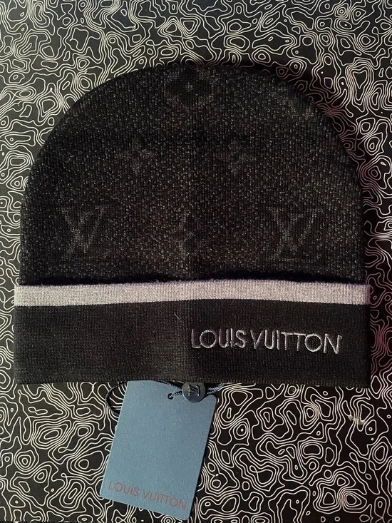 Louis Vuitton Black Beanie - Picture 2 of 3